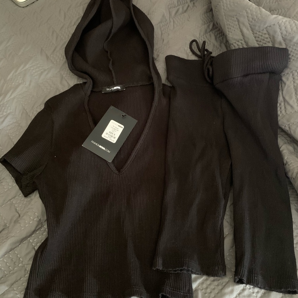 Never worn fashion nova lounge set